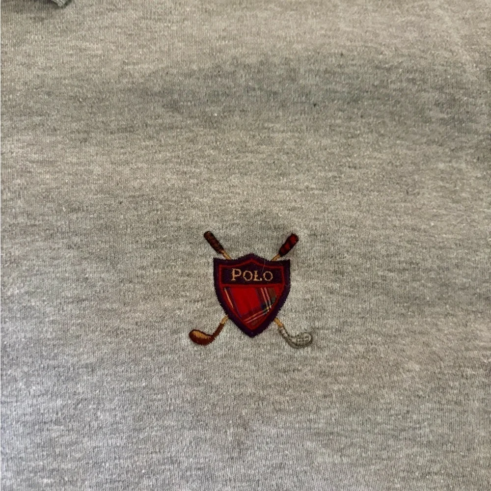 Ralph Lauren Gray Classic Polo Shirt